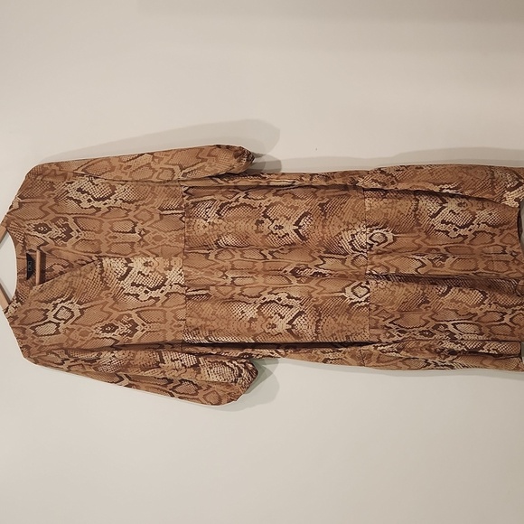 G By‎ Giuliana Snake Print Midi Dress - Picture 2 of 5